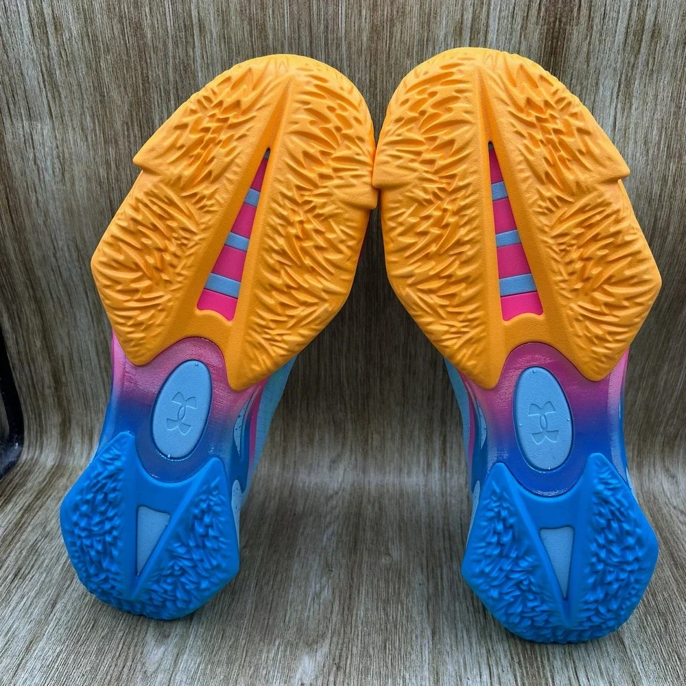 Under Armour‎ Curry Series 7 Cotton Candy Men's Size 14 Multi Color 3027983-465